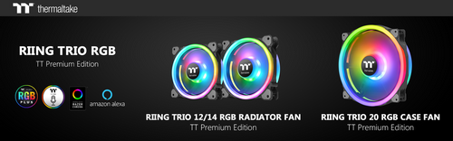 Thermaltake Releases Riing Trio 20 RGB Case Fan TT Premium Edition